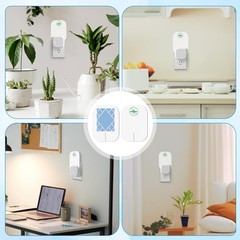 Qualirey 30 Pack Flying Insect Trap Refill Compatible with VEYOFLY Fly Blue
