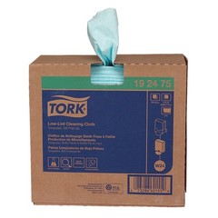 100-Pk Tork Low-Lint Cleaning Cloths, Made in USA #7200-105
