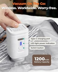 Rechargeable Wireless Pump Travel Storage Bags Set, Portable Space Saver Bags