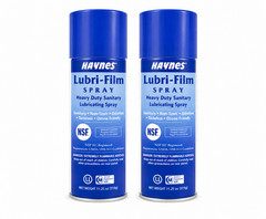 Haynes Lubri-Film Food Lubricant Spray – Heavy Duty PFTE Aerosol – 11.25oz 2pack