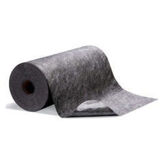 PIG GRP24200-GY Absorbent Roll,Gray,100 ft. L,24″ W 452L09