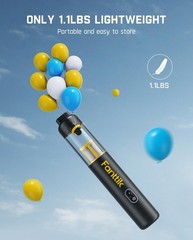 4-in-1 Portable Mini Cordless Vacuum Cleaner, 19,000 Pa Powerful Suction (Black)