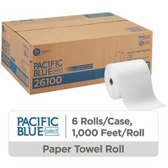 Georgia Pacific 26100 Hardwound Roll Towels 1000ft White