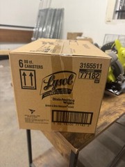 1 Pallet/75 Cases/450 Cans/36000ct Lysol Disinfecting Wipes Lemon & Blossom
