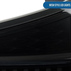 2011-2014 Toyota Sienna LED Tail Lights Sequential Turn Animated Black Smoke Red