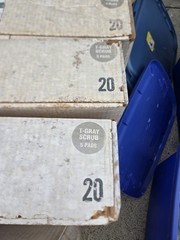 Lot Of 4 Scrubber Machines And Pads