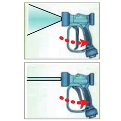 PA RB 65 Blue Wash Down Gun 350 PSI 16 GPM W/Swivel 1/2 Bsp F