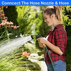Hourleey Garden Hose Quick Connector, Solid Brass 3/4 Style 1 – 6 Set, Gold