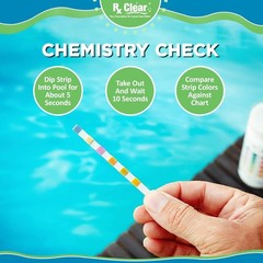 Rx Clear Mega Shock | 73% Calcium Hypochlorite | 1 lb per bag | 24-Bag Pack