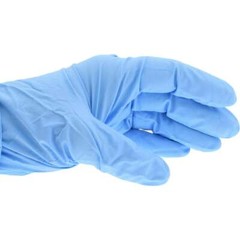 50 Pack PRO-SAFE 31308LB240R5 Disposable Gloves, Size Large, 8 mil, Nitrile
