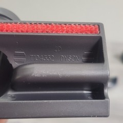 Dyson Grey Vacuum Attachment Set Multi-Piece Tangle-Free Turbine Cleaning Tools