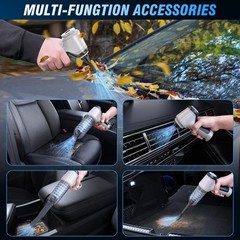 Ihe Car Vacuum Cleaner 15000Pa Handheld Cordless Rechargeable Wet Dry Vacuum