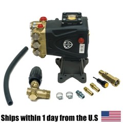 4000 PSI RRV4G40D-F24 AR POWER PRESSURE WASHER Water PUMP & VRT3 Unloader