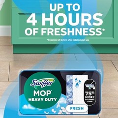 Swiffer Sweep & Mop Deluxe 2-in-1 Multi-Surface 1 Count (Pack of 1), Black