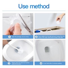 KIISIISO Toilet Bowl Cleaners Tablets(12 Pack), 12 Count (Pack of 1)