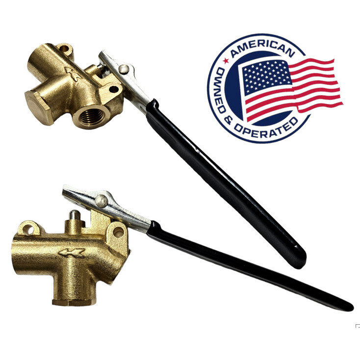 Carpet Cleaning 1/4″ DAM Brass Angle Valve 1300 PSI Portable Wand & Truck mount
