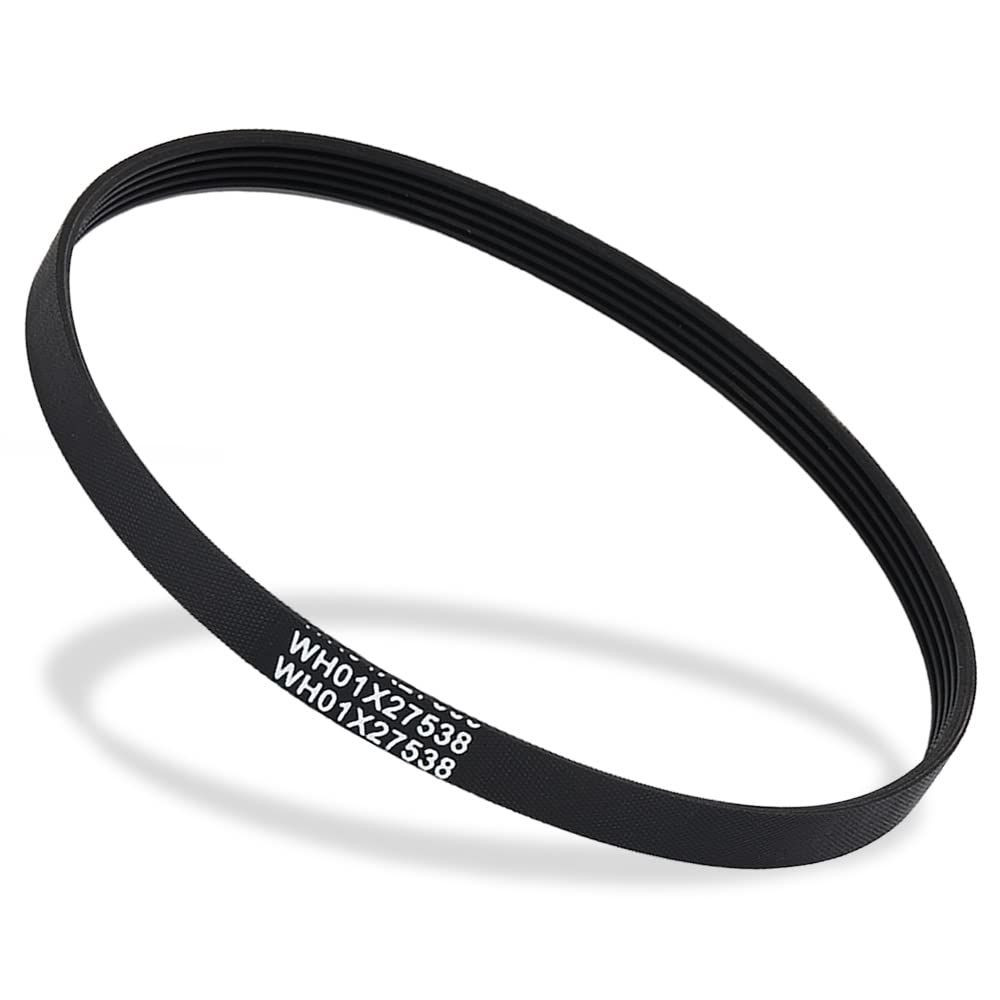 WH01X27538 Washer Drive Belt, Fit for GE, Hotpoint 21-7/16″ long, Black