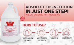 Lucasol One-Step Disinfectant Tanning Bed Cleaner and Sanitizer – Hospital Grade