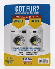 1 PK FurZapper Pet Hair Remover for Laundry 1 Count (Pack of 1), Yellow