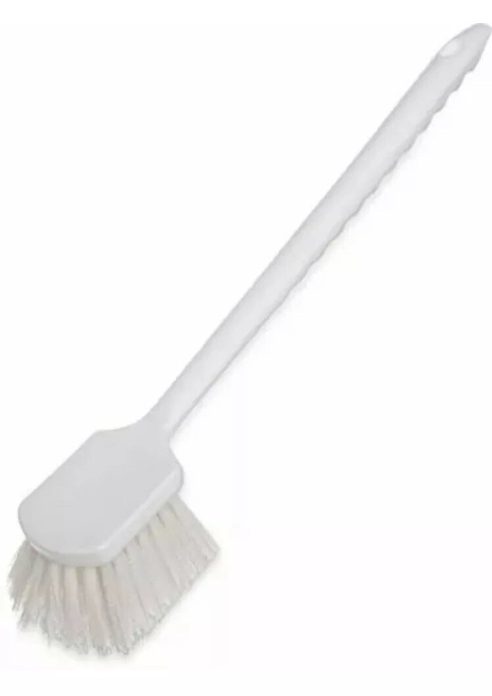 Carlisle 4050102 Sparta Utility Scrub Brush, 20″ x 3″, White