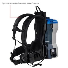 NEW! Cordless Backpack Vacuum, HEPA, 1-3/8 Gallon Cap. Battery & Charger Incl.!!