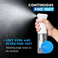 3 Pack Continuous Spray Bottles – Ultra Fine (3-Pack)-6.8 Oz, 3 White