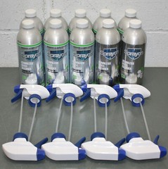 (10) Sprayon Metal Cleaner CD885L, 14 fl oz Spray Bottle, NSF C1 Stainless Steel