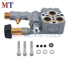Pressure Washer Pump Manifold Kit 7108366 W/ Mounting Bolt Washer Pump Sliver US
