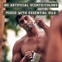 Natural Solid Shave Soap Bar, Highly Moisturizing, Handmade In The In