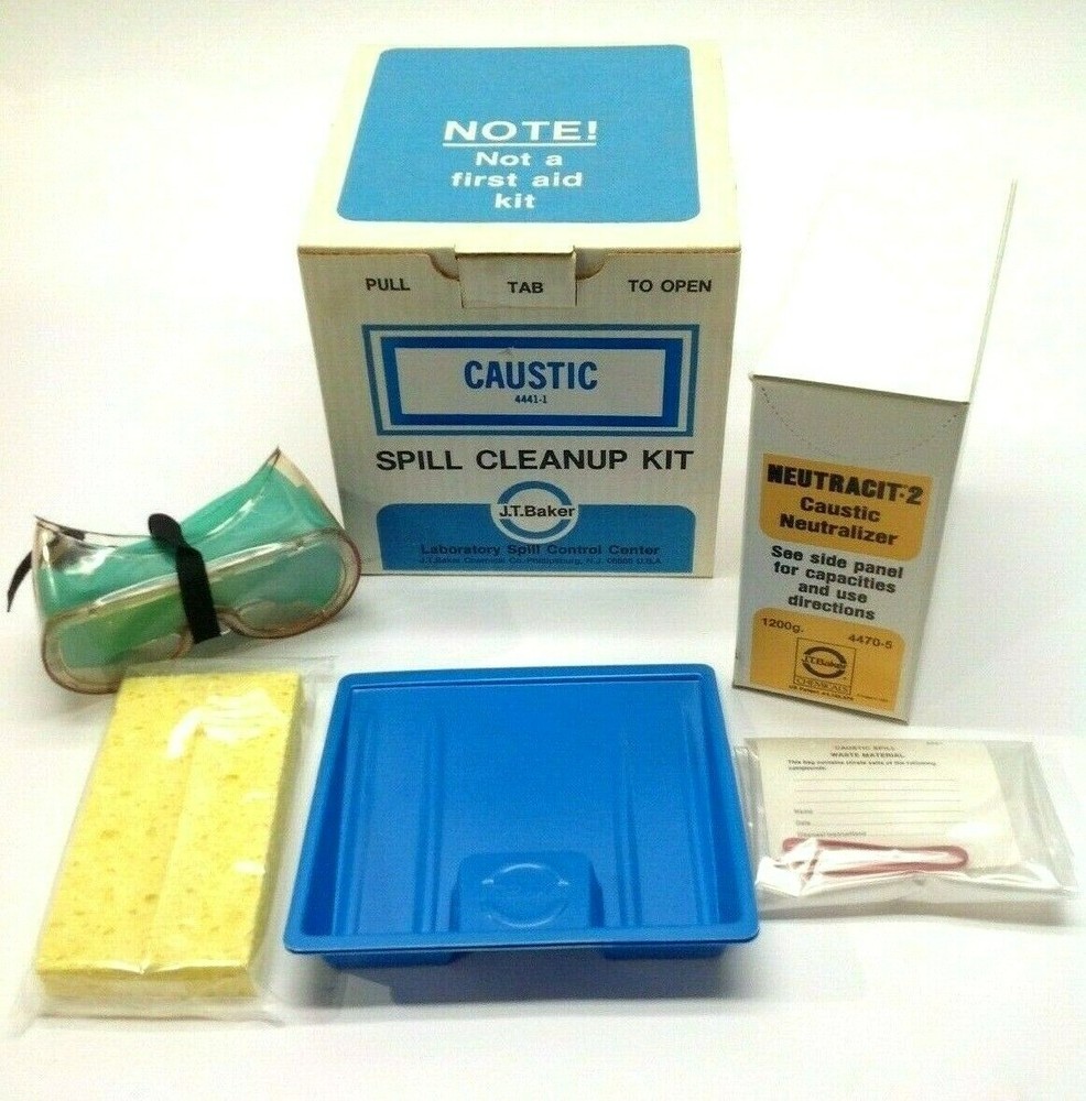 J.T. Baker 4441-1 Caustic Spill Clean-Up Kit