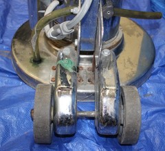 Thoro Matic TM17 Floor Scrubber Buffer and Stripper w/ 4 Gal Solution Tank TM-17