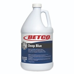 BETCO 108 Deep Blue Glass and Surface Cleaner Ready-to-Use 3.78 Liters/1 Gallon