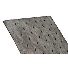 Brady Uxt15p Sorbent Roll, 18 Gal, 15 In X 150 Ft, Universal, Gray,