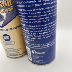 (2) Zep Sanitary Spray Lubricant Food Industry Protects & Repels Water 15oz