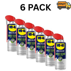 WD-40 Specialist Electrical Contact Cleaner 11 oz Pack of 6 Fast Ship