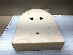Safe Sitter Child Protection Seat / Cream / SURFACE MOUNT Folding