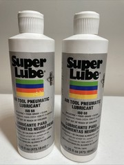 SUPER LUBE 12016 Air Tool Lubricant 16-ounce Bottles QTY 2