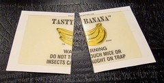 Catchmaster Banana Flavor Glue Board Mouse Traps Insects Roach Traps (12)