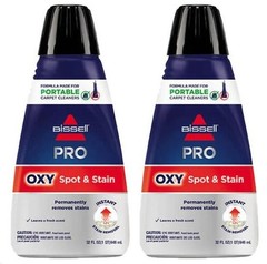 BISSELL 20389 Professional Spot & Stain + Oxy Bundle 32oz (2 Bottles)