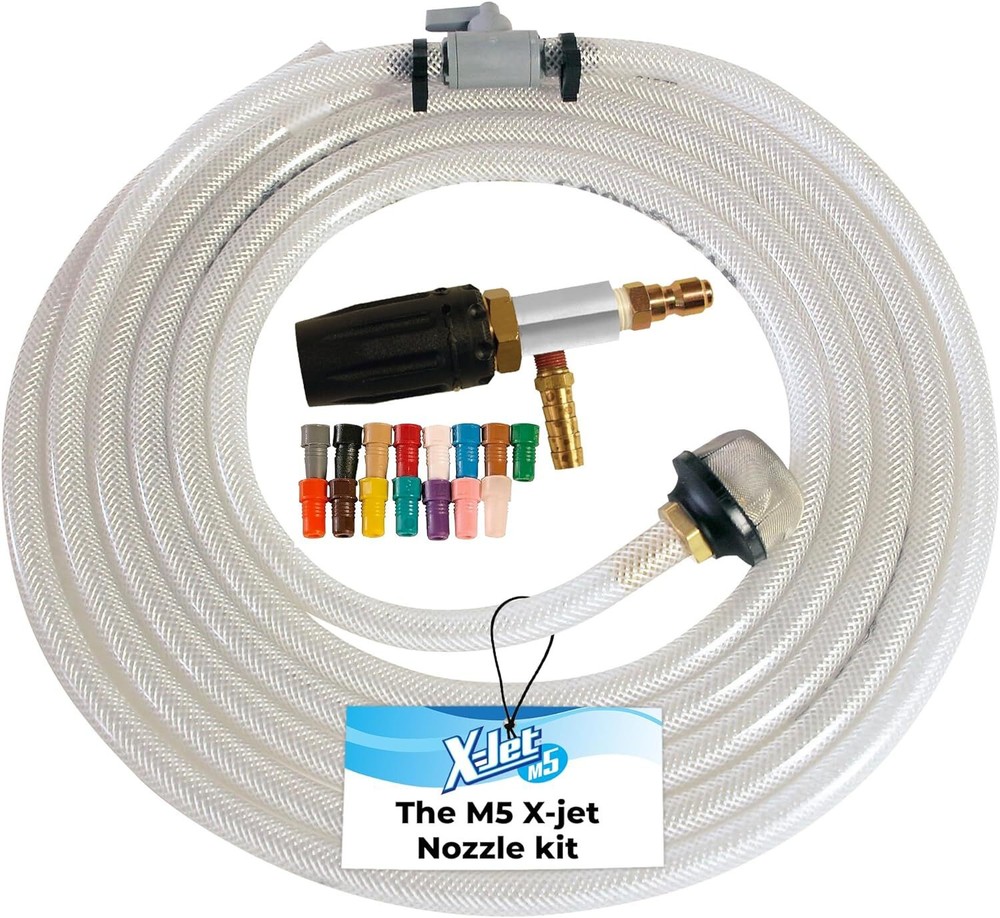X-Jet M5-13K Adjustable Downstream Chemical Injector Nozzle – 4 GPM