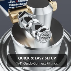 JaxonBilt 14 Inch Pressure Washer Surface Cleaner – Stainless stainless stell