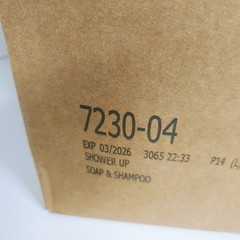 LOT OF 4 GOJO 7230 SHOWER UP 2000 mL Refill Soap and Shampoo Pleasant Scent 4/CT