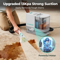 HAUSHOF Portable Carpet Spot and Upholstery Cleaner Machine Deep Stain Cleaning
