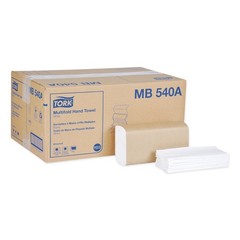 Tork MB540A Universal 9.13 x 9.5 1-Ply Multifold Hand Towel – WHT (16/CT) New