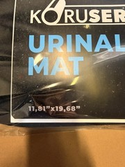Urinal Mats – 10/case (black)
