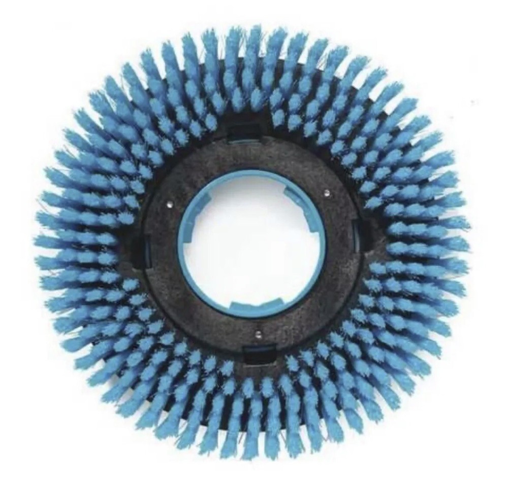 TENNANT Rotary Scrub Brush, Machine size 18”, Pad size 9”, 2 pack, 1232578