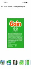Gain Original Scent Powder Laundry Detergent for HE Machines, 133 Loads 123 oz