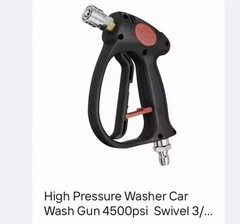 High Pressure Spray Gun, 6″, 8.0 Gpm, 4500 Psi, 3/8″ Connect SWIVEL High Quality