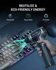 Vantrue T800 Cordless Air Duster 800g 3-Gear Electric Blower for Keyboard PC Car