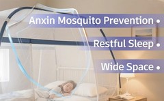 Mosquito Net for Patio Bed Tent King Size Portable Mosquito Netting (87 * 79